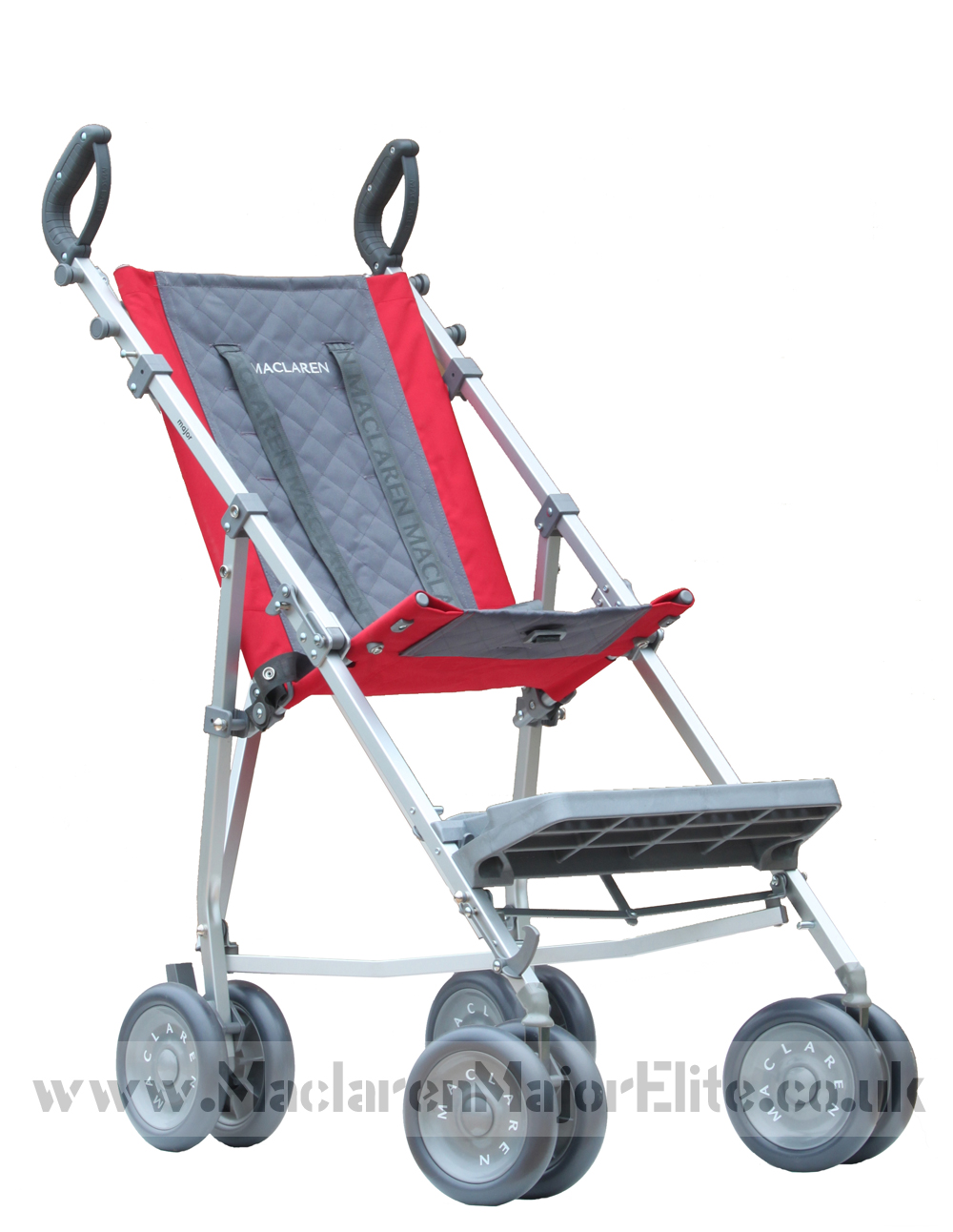 Major Elite Charcoal/Red (inc. footplate)