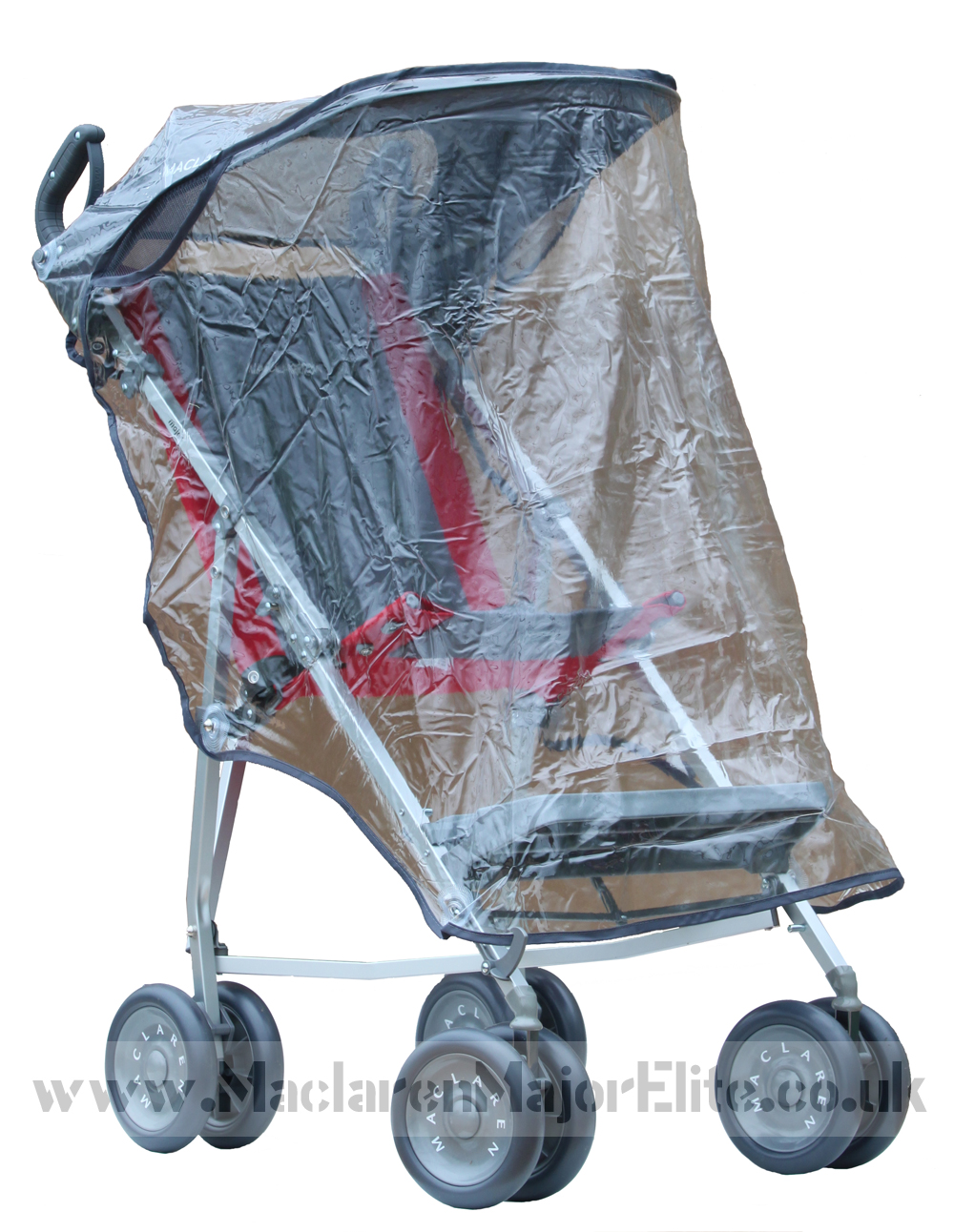 Major Elite Charcoal/Red (inc. footplate) + Sun Hood, Rain Cover, Basket, Seat Liner, Footmuff & Chest Pad