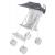 Major Elite Charcoal Sun Hood - view 3