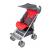 Maclaren Major Elite Charcoal/Red + Sun Hood, Rain Cover, Basket, Seat Liner, Lateral Supports & Chest Pad - view 2