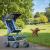 Major Elite Soft Blue/Navy (inc. footplate) + Sun Hood, Rain Cover, Basket, Seat Liner, Lateral Supports & Chest Pad - view 8